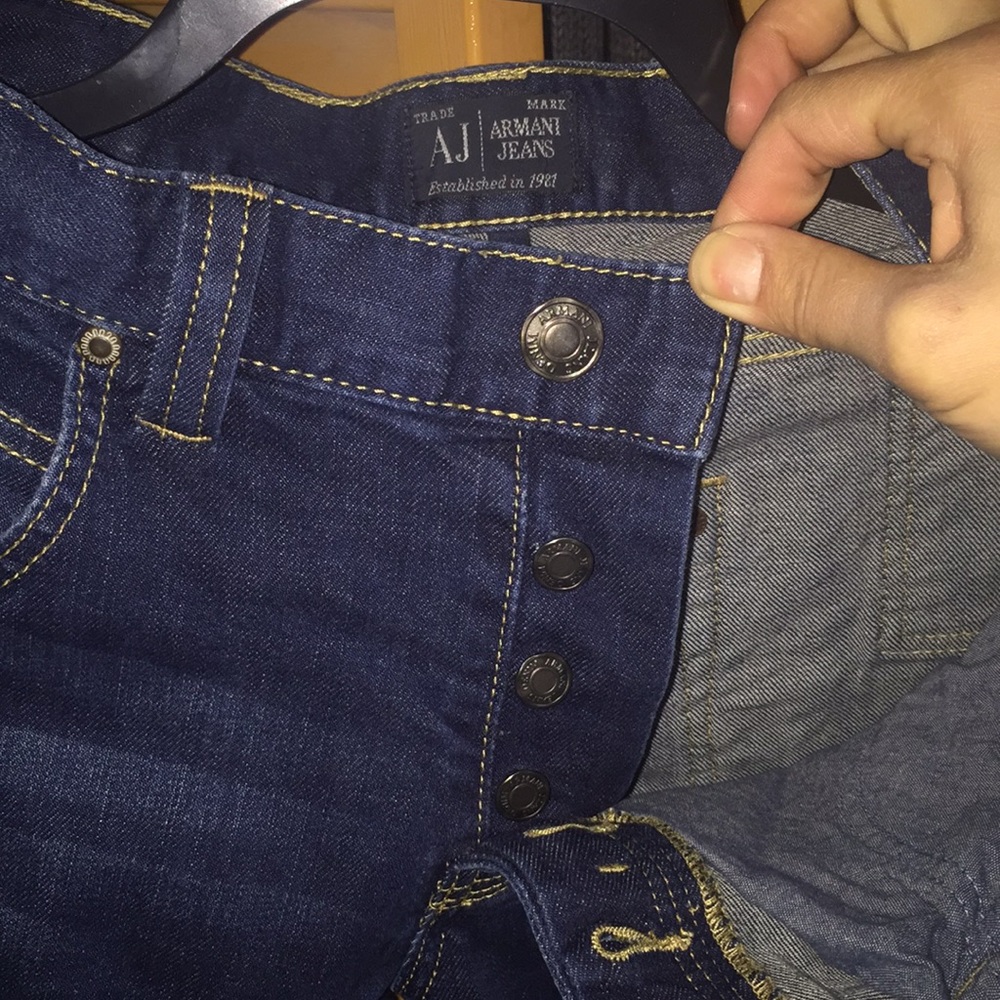 Used Armani jeans J08 Slim 31x30 - Picture 3 of 7